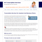 UK Transcription Services